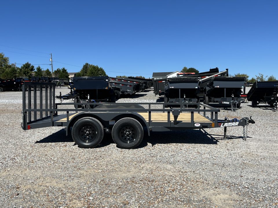 New 2027 Lamar Utility Trailer | 83" x 14' | 7K GVWR