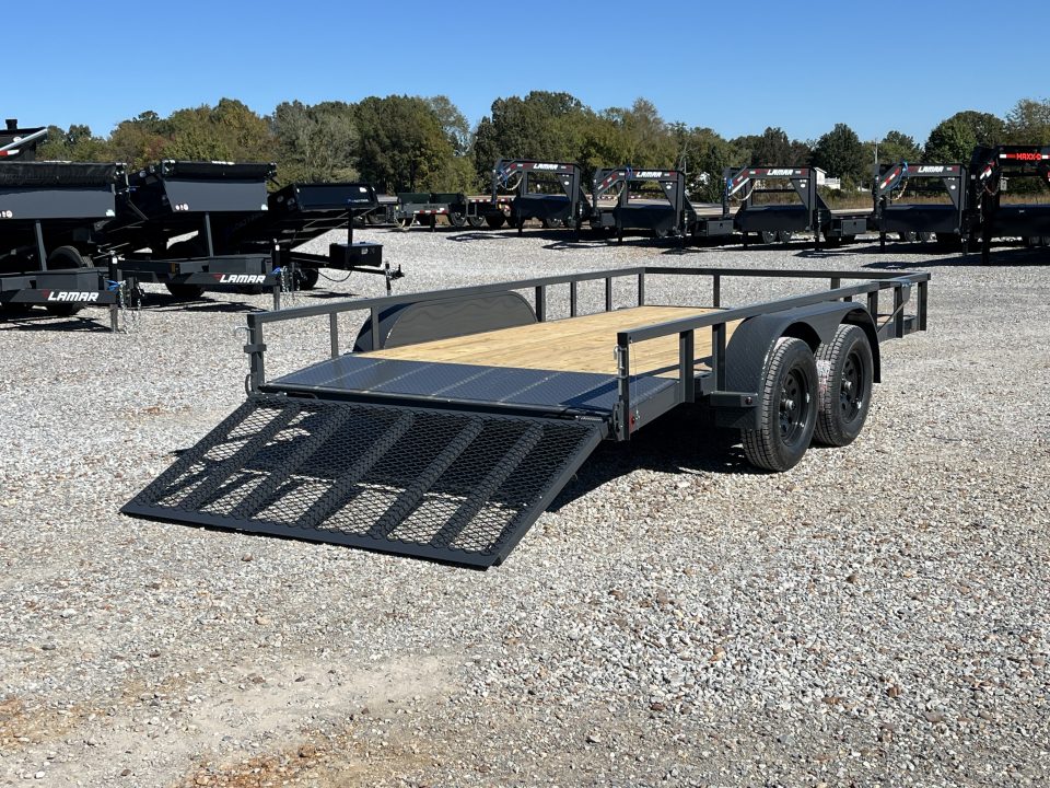 New 2027 Lamar Utility Trailer | 83" x 14' | 7K GVWR
