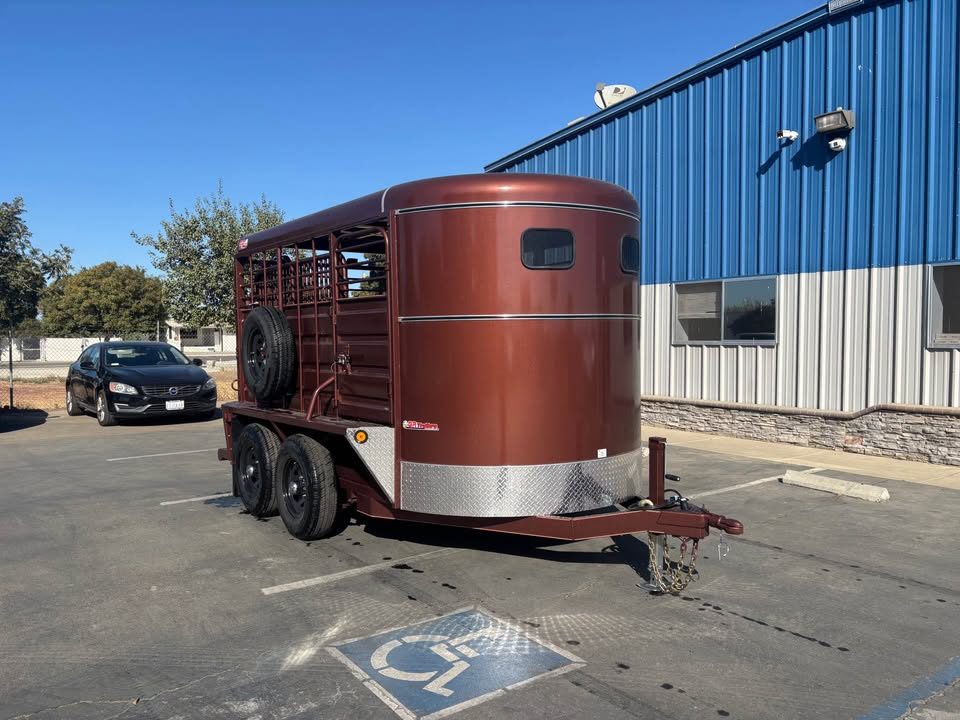 New 2026 GR Trailers 6'8x12' Stock Trailer 10k