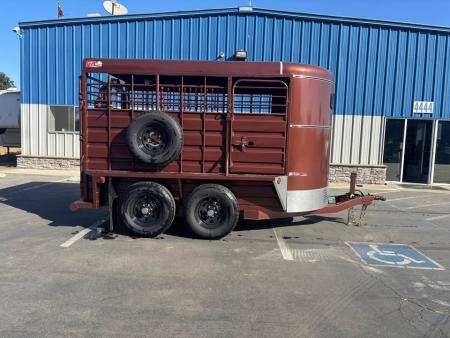 New 2026 GR Trailers 6'8x12' Stock Trailer 10k