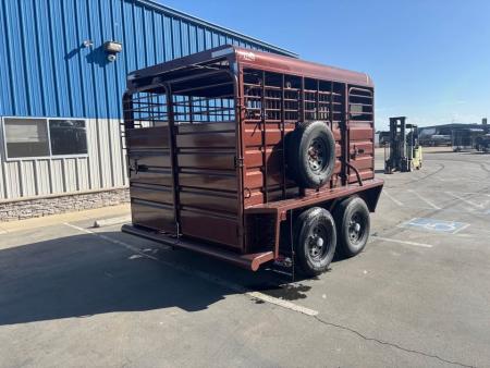 New 2026 GR Trailers 6'8x12' Stock Trailer 10k