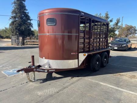 New 2026 GR Trailers 6'8x12' Stock Trailer 10k