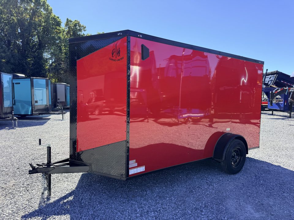 New 2027 Cargo United 6X12 SA BLACKOUT Cargo / Enclosed Trailer