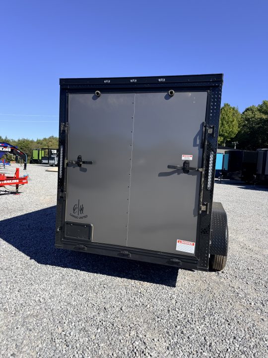 New 2027 Cargo United 6X12 TA BLACKOUT Cargo / Enclosed Trailer