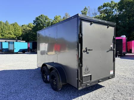 New 2027 Cargo United 6X12 TA BLACKOUT Cargo / Enclosed Trailer