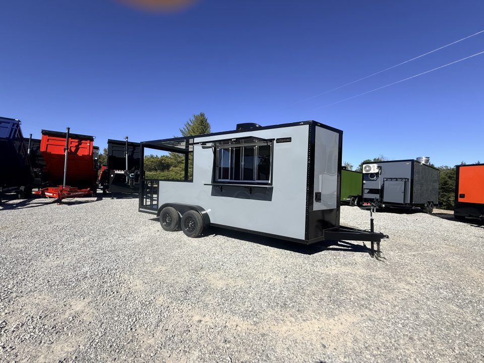 New 2027 Coast 2 Coast 7X18 TA BBQ CONCESSION Concession