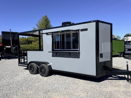 New 2027 Coast 2 Coast 7X18 TA BBQ CONCESSION Concession