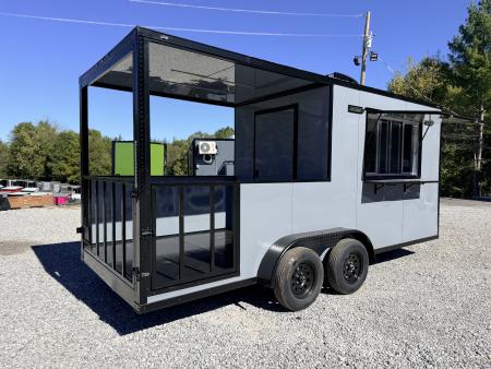 New 2027 Coast 2 Coast 7X18 TA BBQ CONCESSION Concession