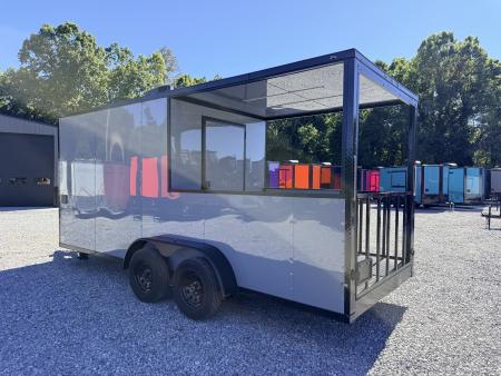 New 2027 Coast 2 Coast 7X18 TA BBQ CONCESSION Concession