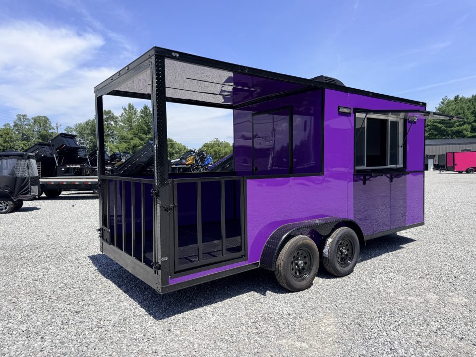 New 2027 Coast 2 Coast 7X18 TA BBQ CONCESSION Concession