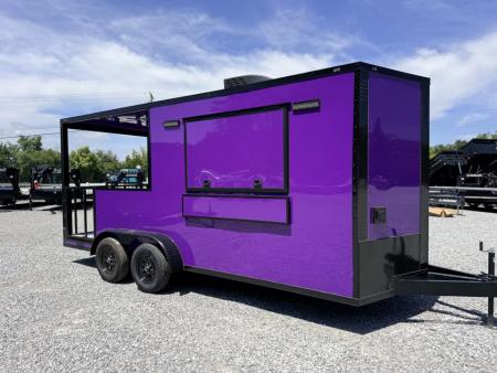 New 2027 Coast 2 Coast 7X18 TA BBQ CONCESSION Concession
