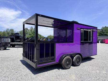 New 2027 Coast 2 Coast 7X18 TA BBQ CONCESSION Concession