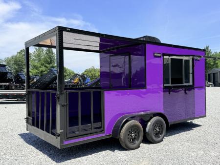 New 2027 Coast 2 Coast 7X18 TA BBQ CONCESSION Concession