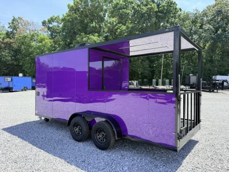 New 2027 Coast 2 Coast 7X18 TA BBQ CONCESSION Concession