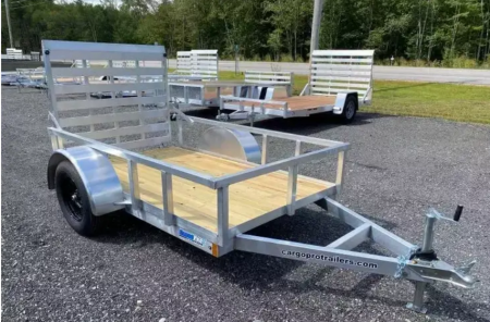 New 2025 ALCOM 5'X10' ALUM INUM UTILITYT TRAILER Utility Trailer