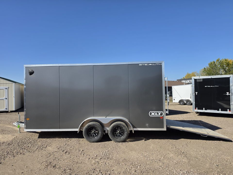 New 2027 Alcom 7x16 Enclosed Cargo Trailer
