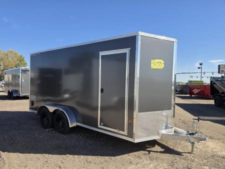 New 2027 Alcom 7x16 Enclosed Cargo Trailer