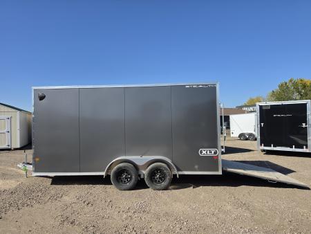 New 2027 Alcom 7x16 Enclosed Cargo Trailer