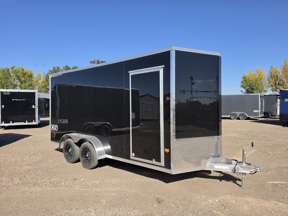 New 2027 Alcom 7x16 Enclosed Cargo Trailer