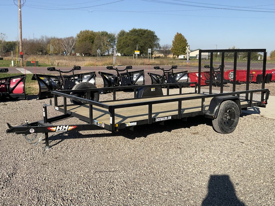 New 2027 H&H Trailers H-RS8214-030 Utility Trailer