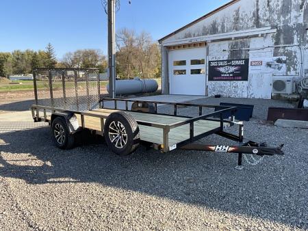 New 2027 H&H Trailers H-RS8214-030 Utility Trailer