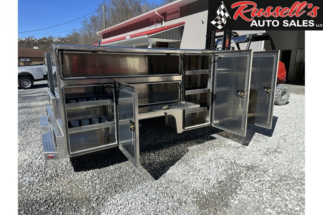 New Martin Truck Bodies HSB Service Body DRW 84" CA Cab and Chassis 57" Tall Compartments Service Bodies