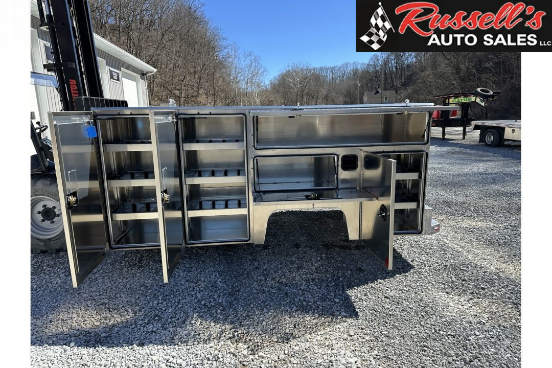 New Martin Truck Bodies HSB Service Body DRW 84" CA Cab and Chassis 57" Tall Compartments Service Bodies
