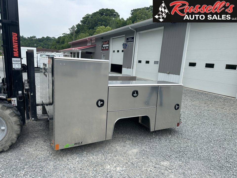 New Martin Truck Bodies Aluminum HFSB Service Body DRW 60" CA Cab and Chassis Tall Front Compartments SMOOTH APPEARANCE Service Bodies