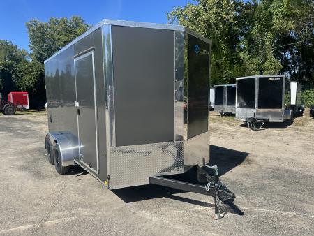New 2027 Look Trailers 7x14 Enclosed trailer 84" Interior