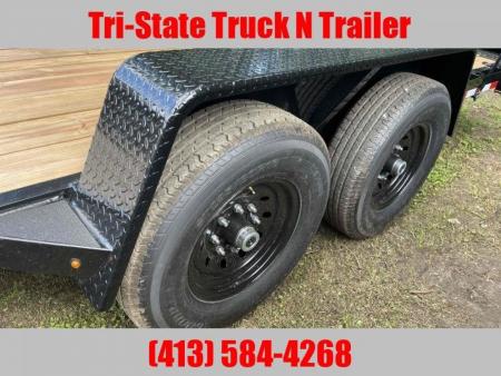 New 2027 BWISE 7x20 14k GVW Equipment Trailer