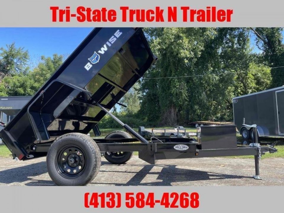 New 2027 BWISE 5x8 dump trailer