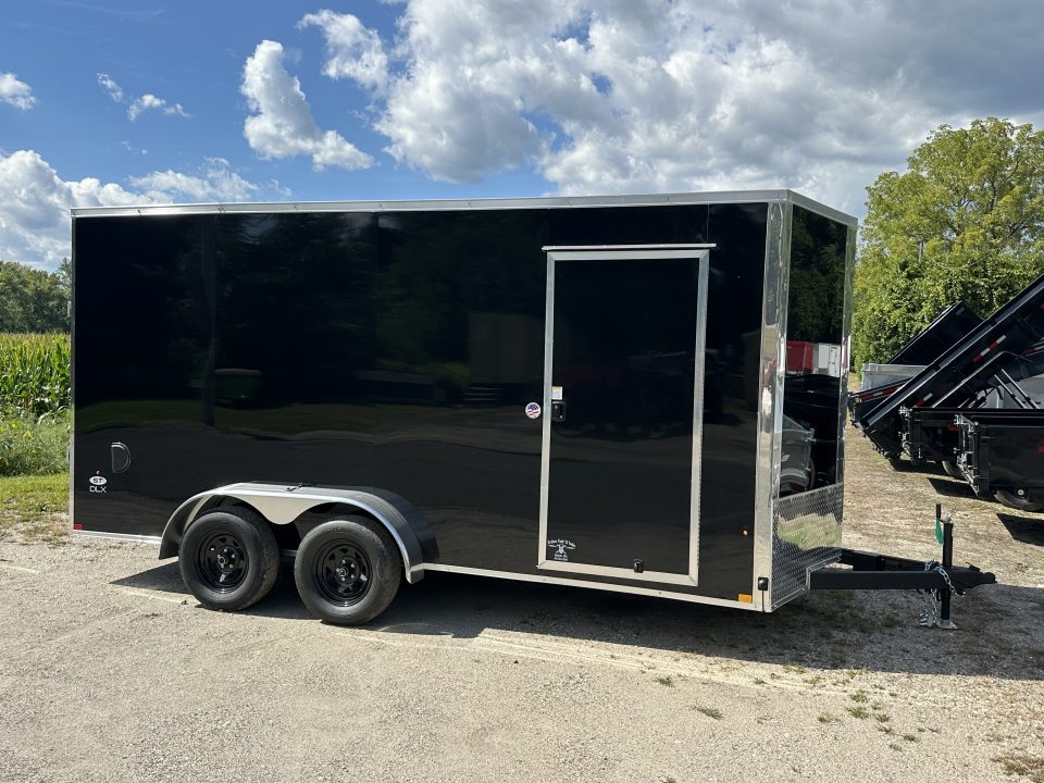 New 2027 Look Trailers 7x14 Enclosed trailer 84" Interior