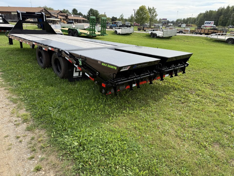 New 2027 Load Trail 102X32 25900GVW MAX RAMPS Deckover Trailer