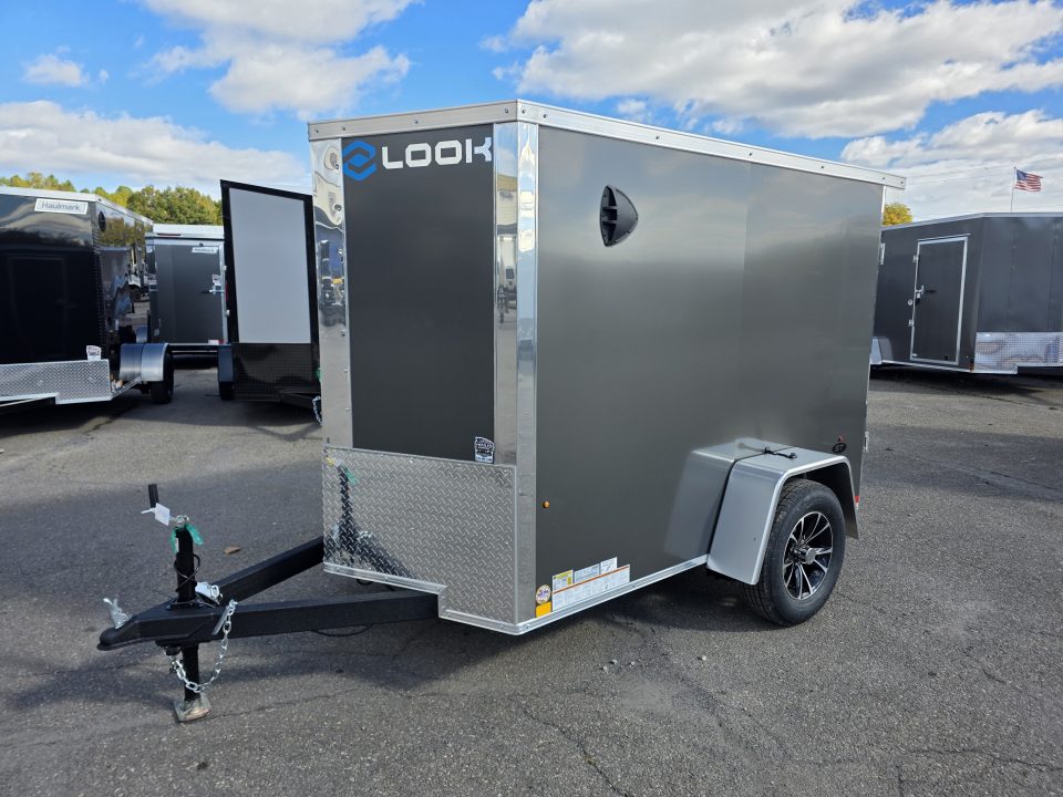 New 2027 Look Trailers ST DLX 5X8 - RAMP Cargo / Enclosed Trailer
