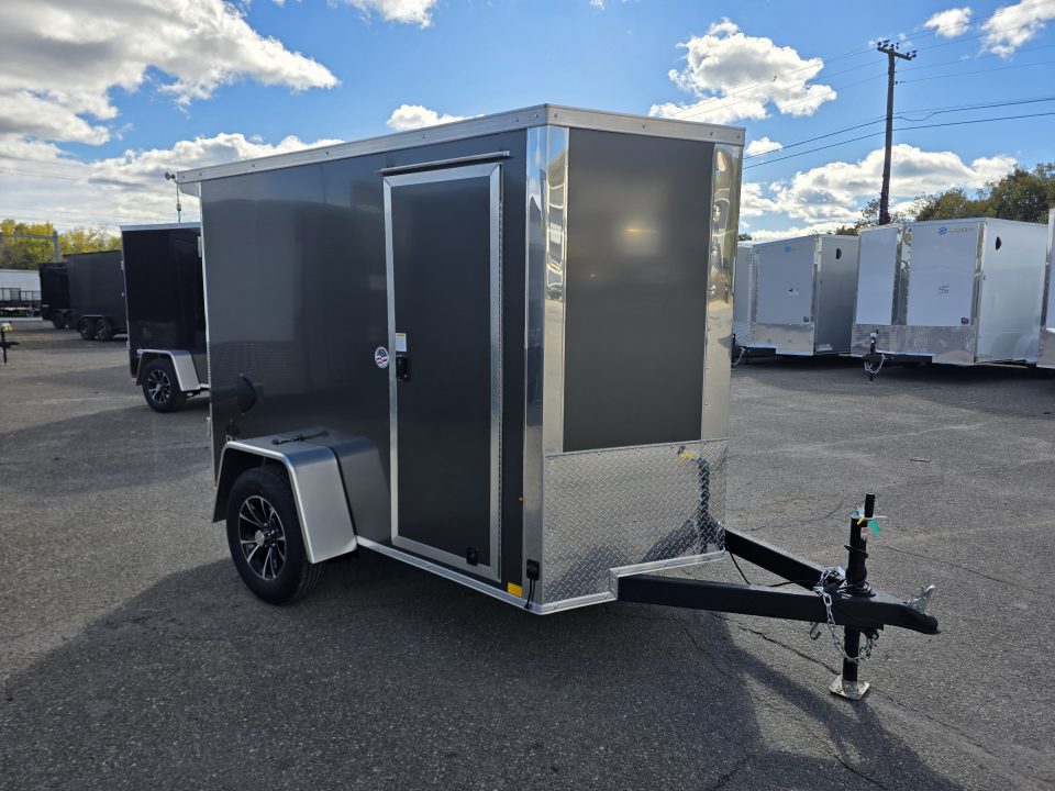 New 2027 Look Trailers ST DLX 5X8 - RAMP Cargo / Enclosed Trailer