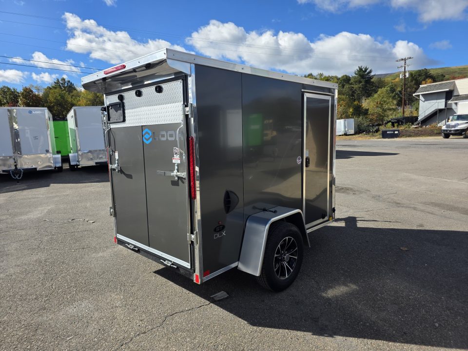 New 2027 Look Trailers ST DLX 5X8 - RAMP Cargo / Enclosed Trailer