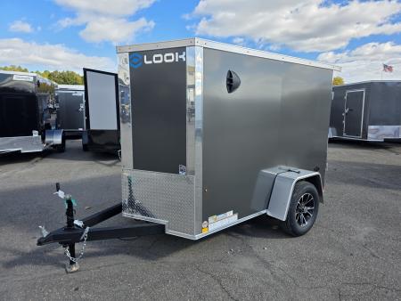 New 2027 Look Trailers ST DLX 5X8 - RAMP Cargo / Enclosed Trailer