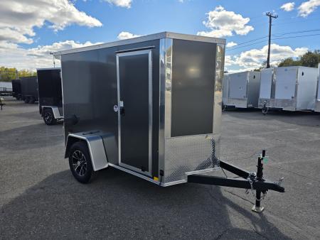 New 2027 Look Trailers ST DLX 5X8 - RAMP Cargo / Enclosed Trailer