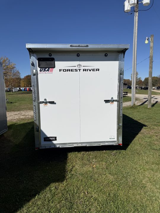 New 2027 Lightning Trailers 7X17 7' INTERIOR Snowmobile Trailer