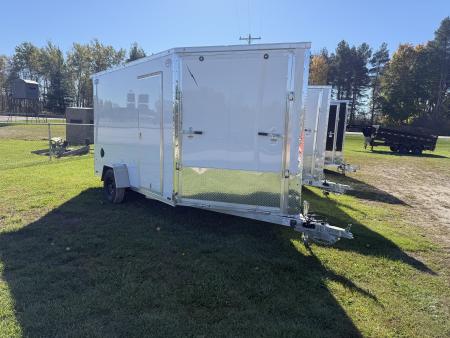 New 2027 Lightning Trailers 7X17 7' INTERIOR Snowmobile Trailer