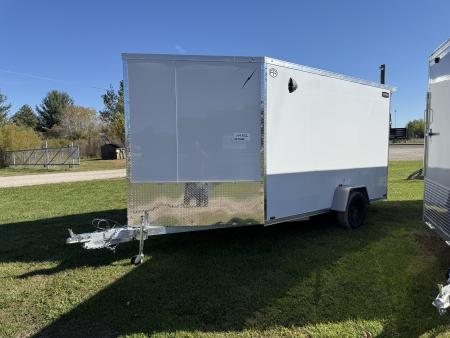 New 2027 Lightning Trailers 7X17 7' INTERIOR Snowmobile Trailer