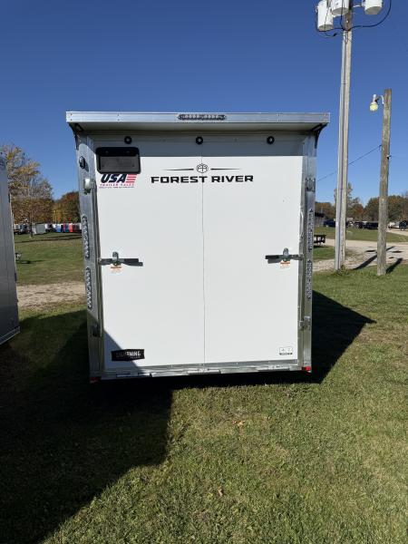 New 2027 Lightning Trailers 7X17 7' INTERIOR Snowmobile Trailer