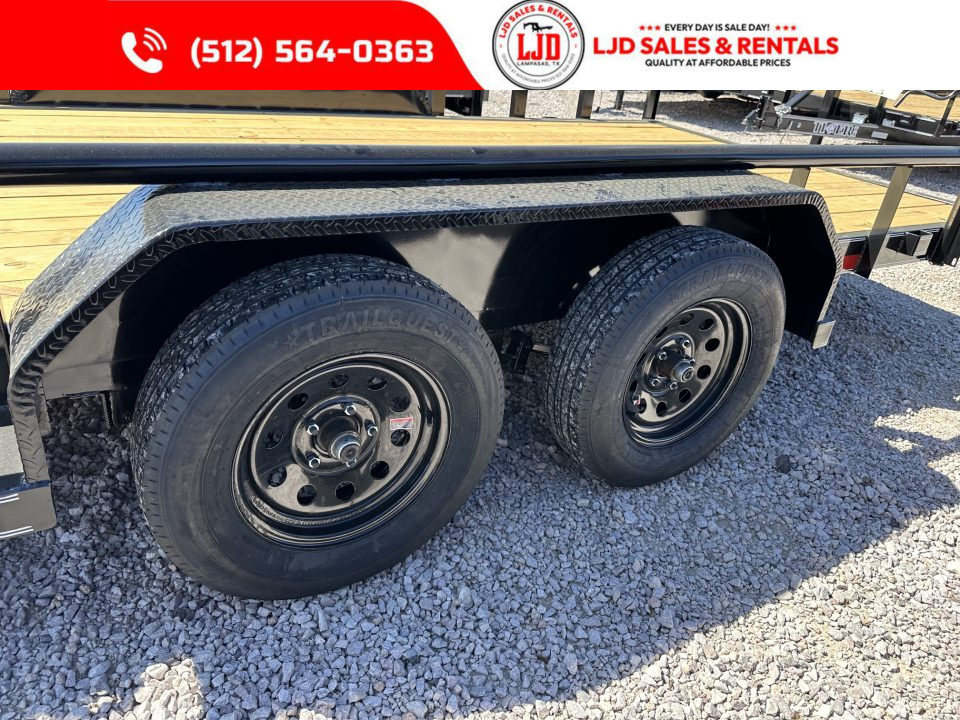 New 2026 TTS Trailers - 83" x 20' - SIR - 7K GVWR Utility Trailer