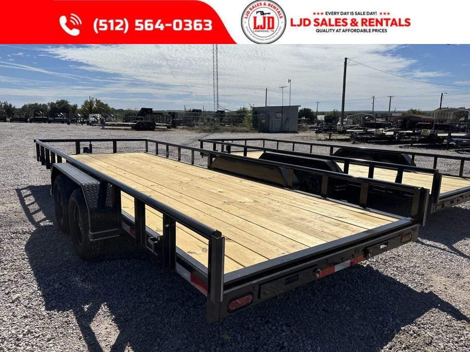 New 2026 TTS Trailers - 83" x 20' - SIR - 7K GVWR Utility Trailer