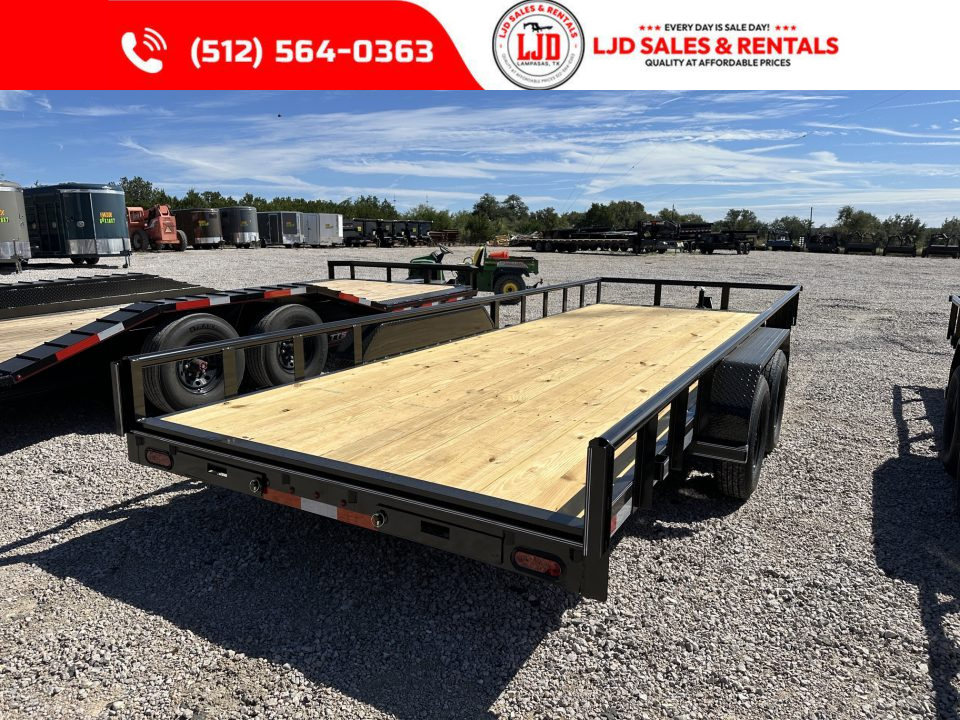 New 2026 TTS Trailers - 83" x 20' - SIR - 7K GVWR Utility Trailer