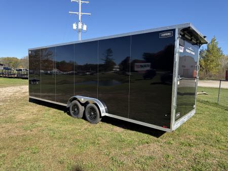 New 2027 Lightning Trailers 7.5X29 7' INTERIOR Snowmobile Trailer