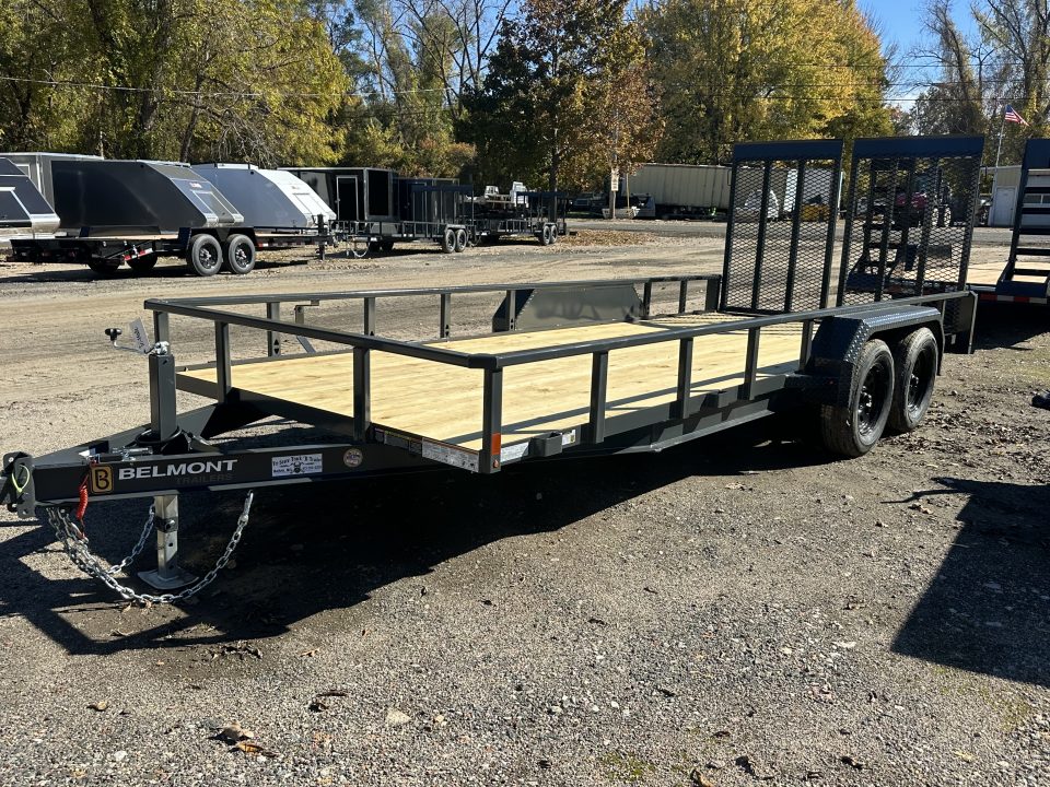 New 2027 Belmont 7x18 Landscape trailer Utility Trailer