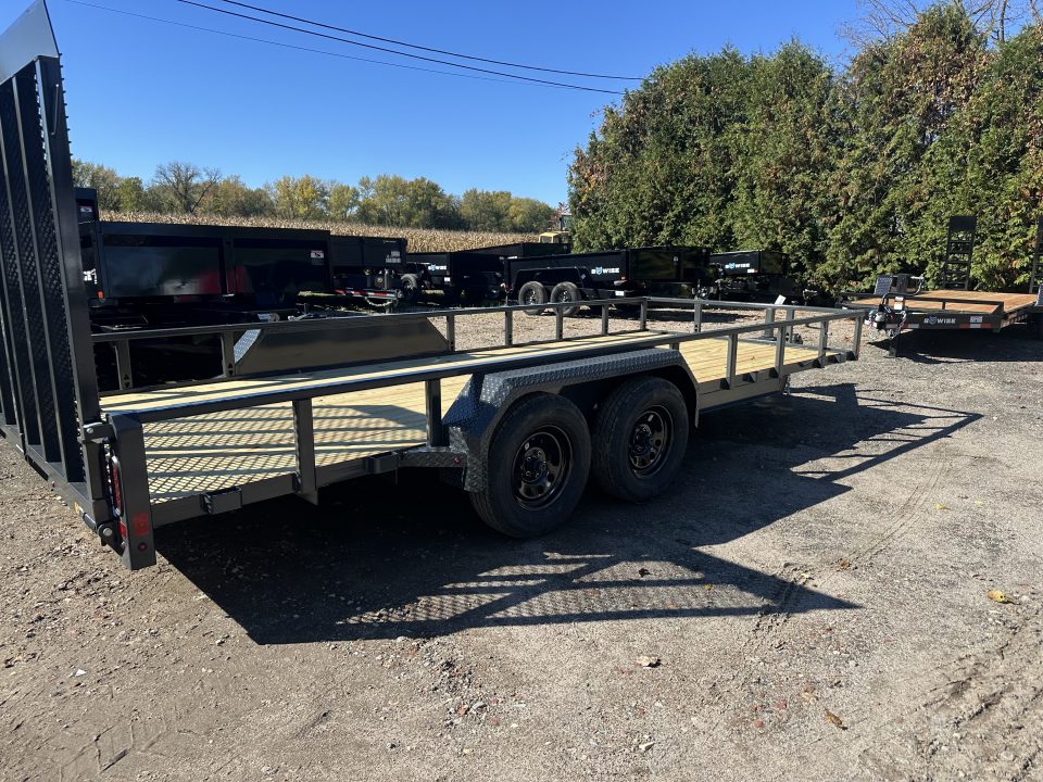 New 2027 Belmont 7x18 Landscape trailer Utility Trailer