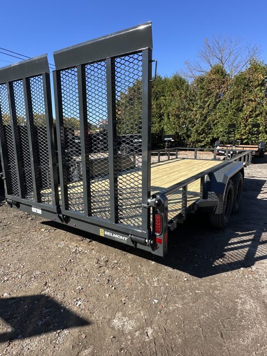 New 2027 Belmont 7x18 Landscape trailer Utility Trailer