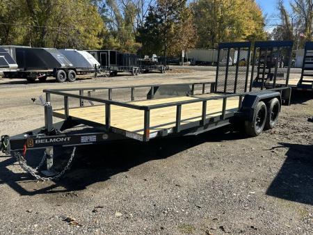 New 2027 Belmont 7x18 Landscape trailer Utility Trailer